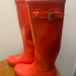 Hunter Red Boots